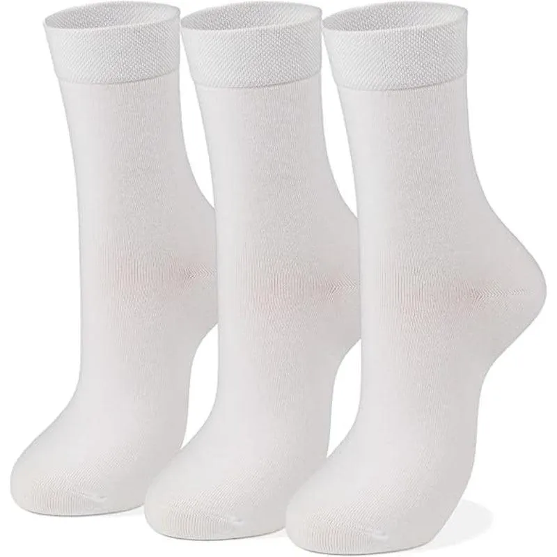 3-Pack Combed Cotton Trouser Socks – Everyday Comfort