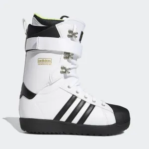 Adidas Superstar ADV 2021 Snowboard Boots - Cloud White/Core Black/Gold Metallic