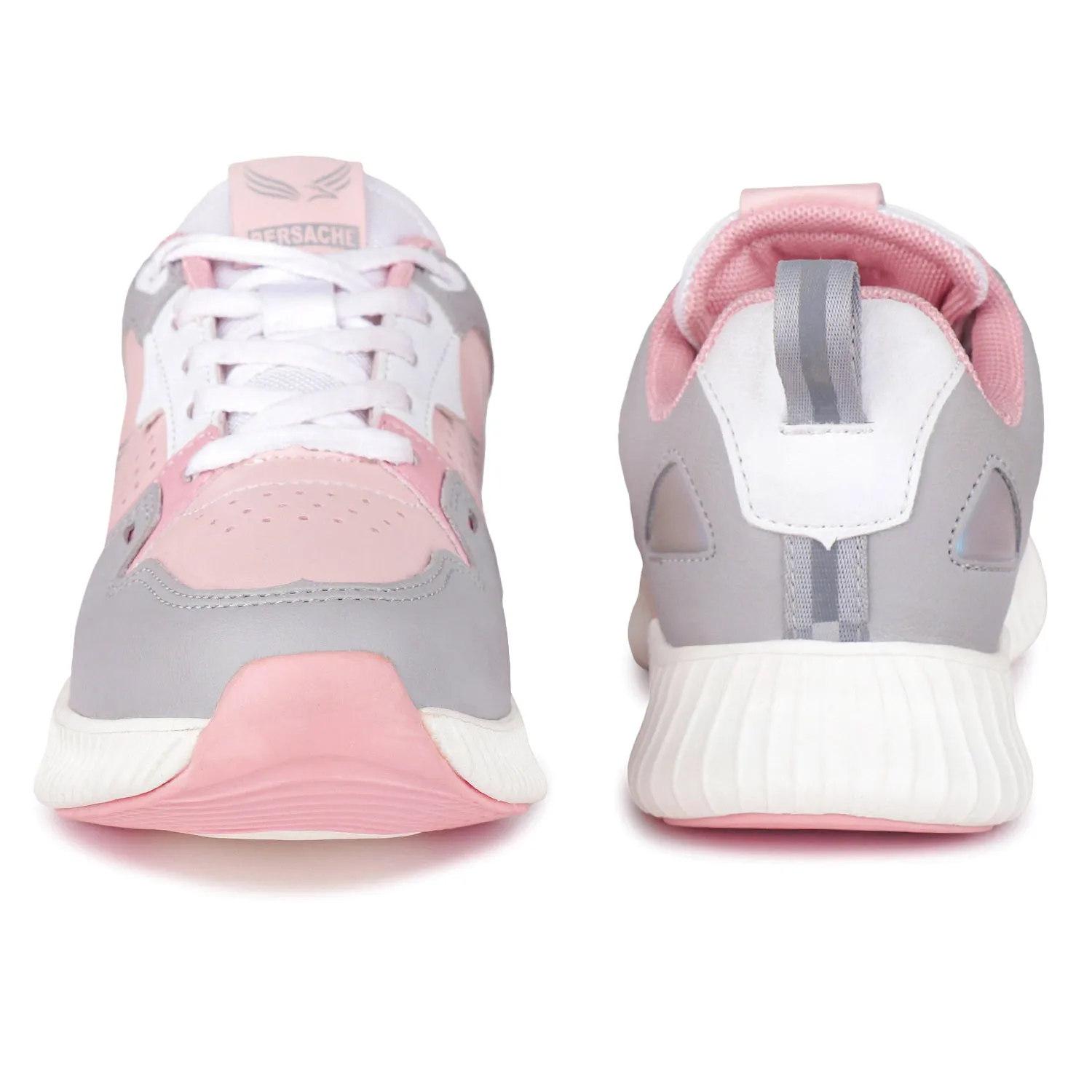 Besache Sneaker, Loafers ,Casual With Extra Comfort Sneakers For Women (Pink-9146)