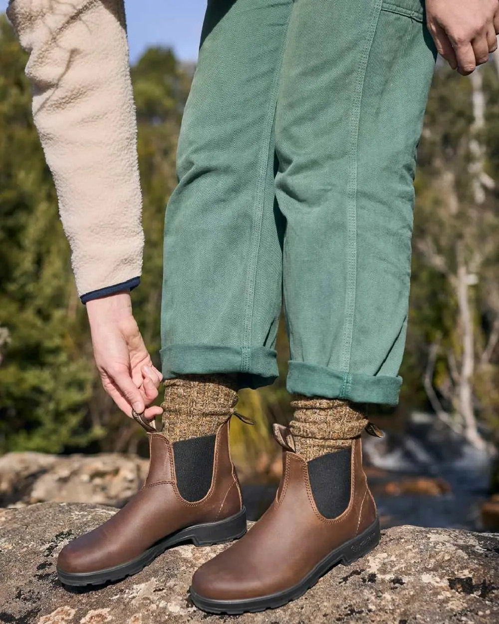 Blundstone 2305 Brown Leather Chelsea Boots