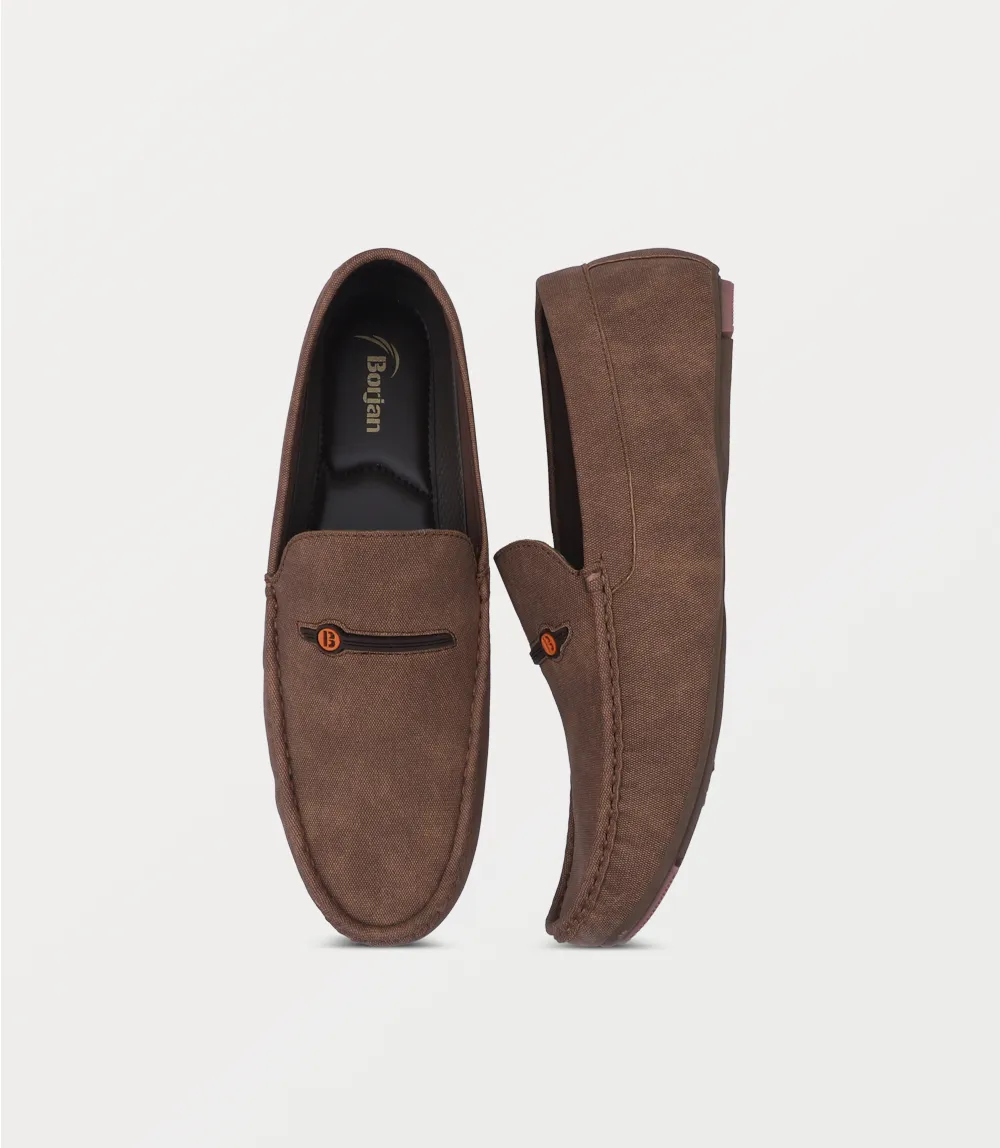 BM6736-COFFEE-Men Loafer