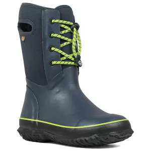 Bogs Kids' Snow Boots - Arcata Lace, Navy, Size 1 | 72442-410-010