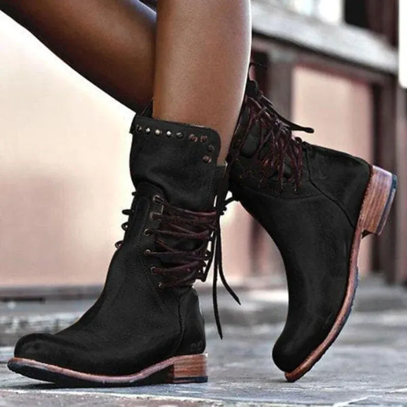 Bonnie | Leather Boots