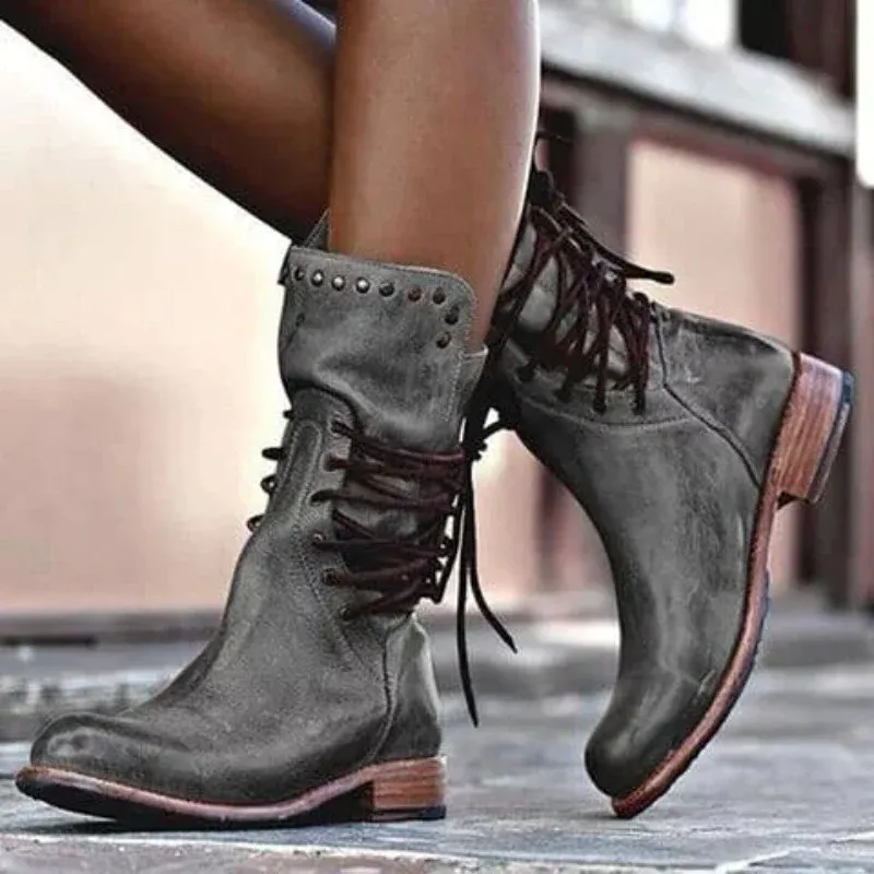 Bonnie | Leather Boots