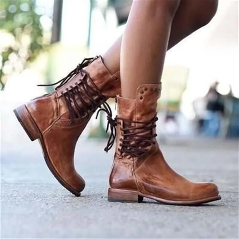 Bonnie | Leather Boots