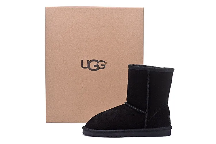 Boots Leather Fur Snow Boots Women Australia Boots Winter Boots For Women Warm Mujeres Botas