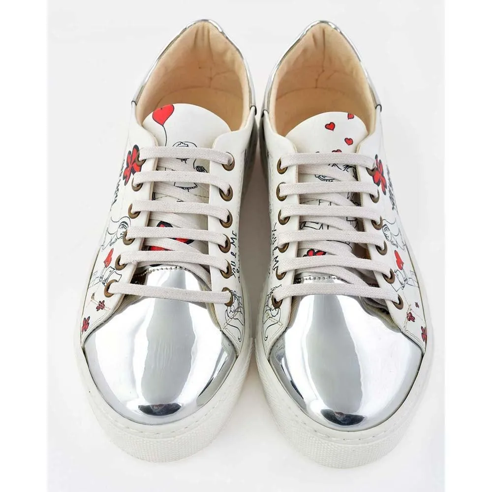 Bride Groom Slip on Sneakers Shoes GOB205