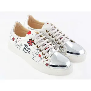 Bride Groom Slip on Sneakers Shoes GOB205