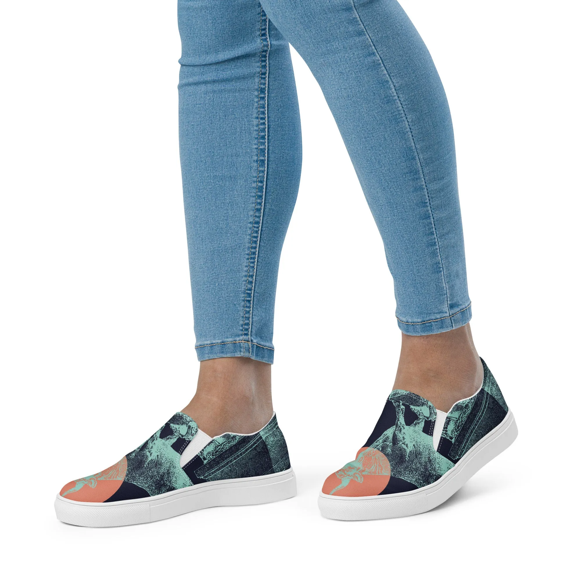 CARPE DIEM Women’s Slip-On Canvas Shoes