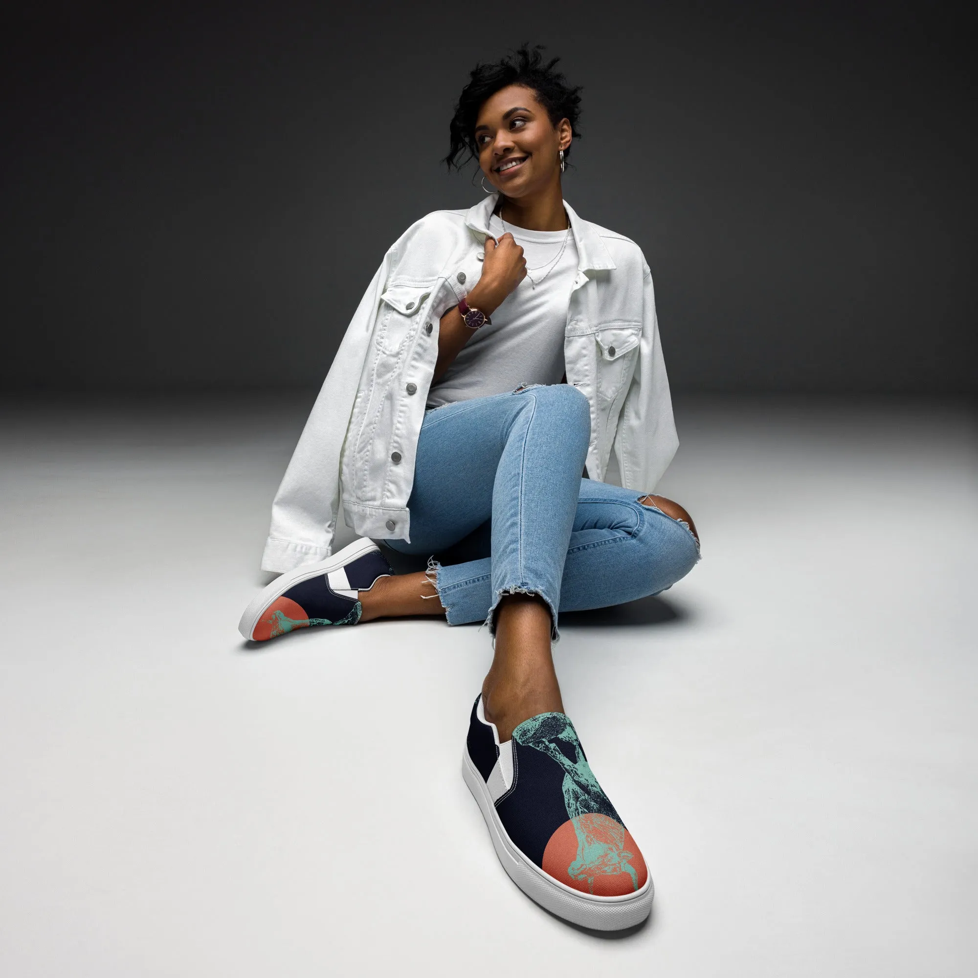 CARPE DIEM Women’s Slip-On Canvas Shoes