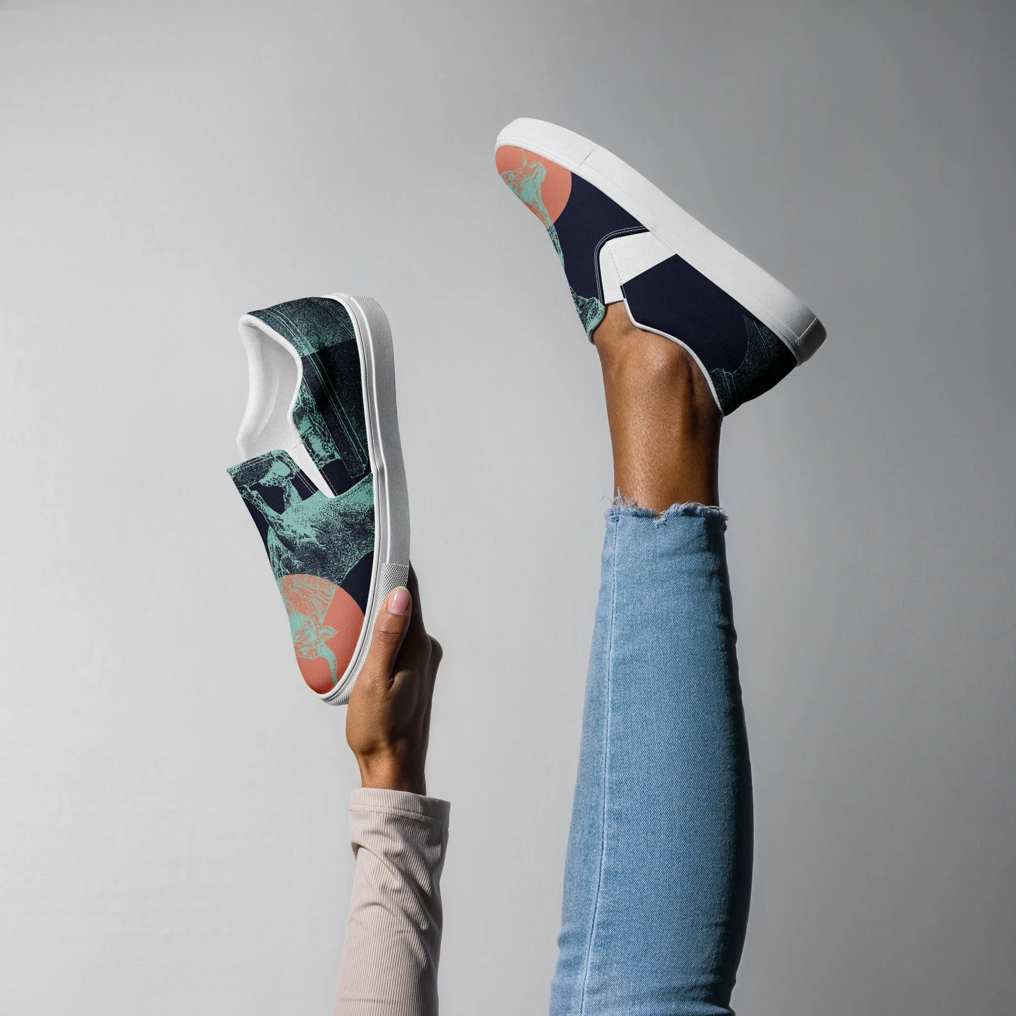 CARPE DIEM Women’s Slip-On Canvas Shoes