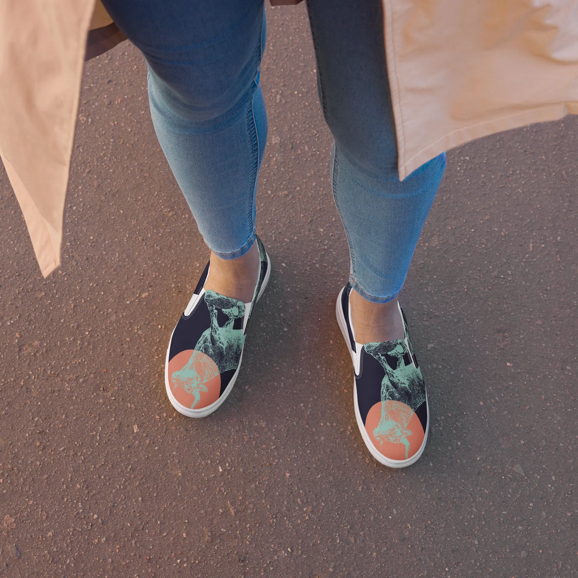 CARPE DIEM Women’s Slip-On Canvas Shoes