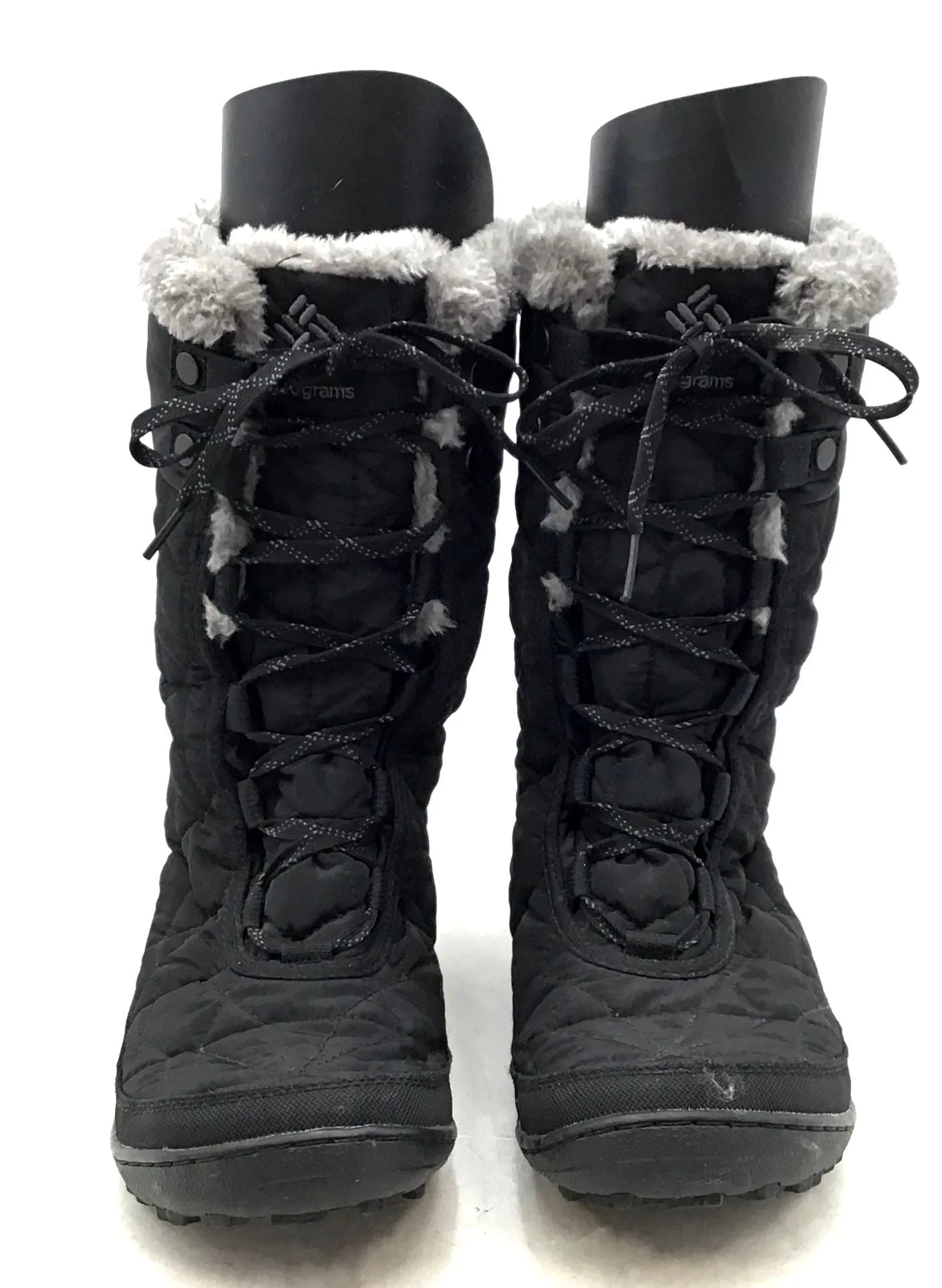 Columbia Women's Black Minx Mid 2 Omni-Heat BL1585-010 Snow Boots - Size 7.5