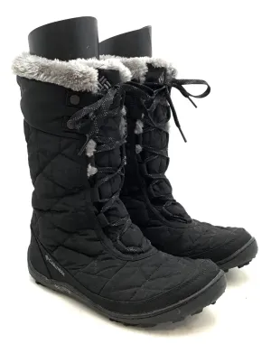 Columbia Women's Black Minx Mid 2 Omni-Heat BL1585-010 Snow Boots - Size 7.5