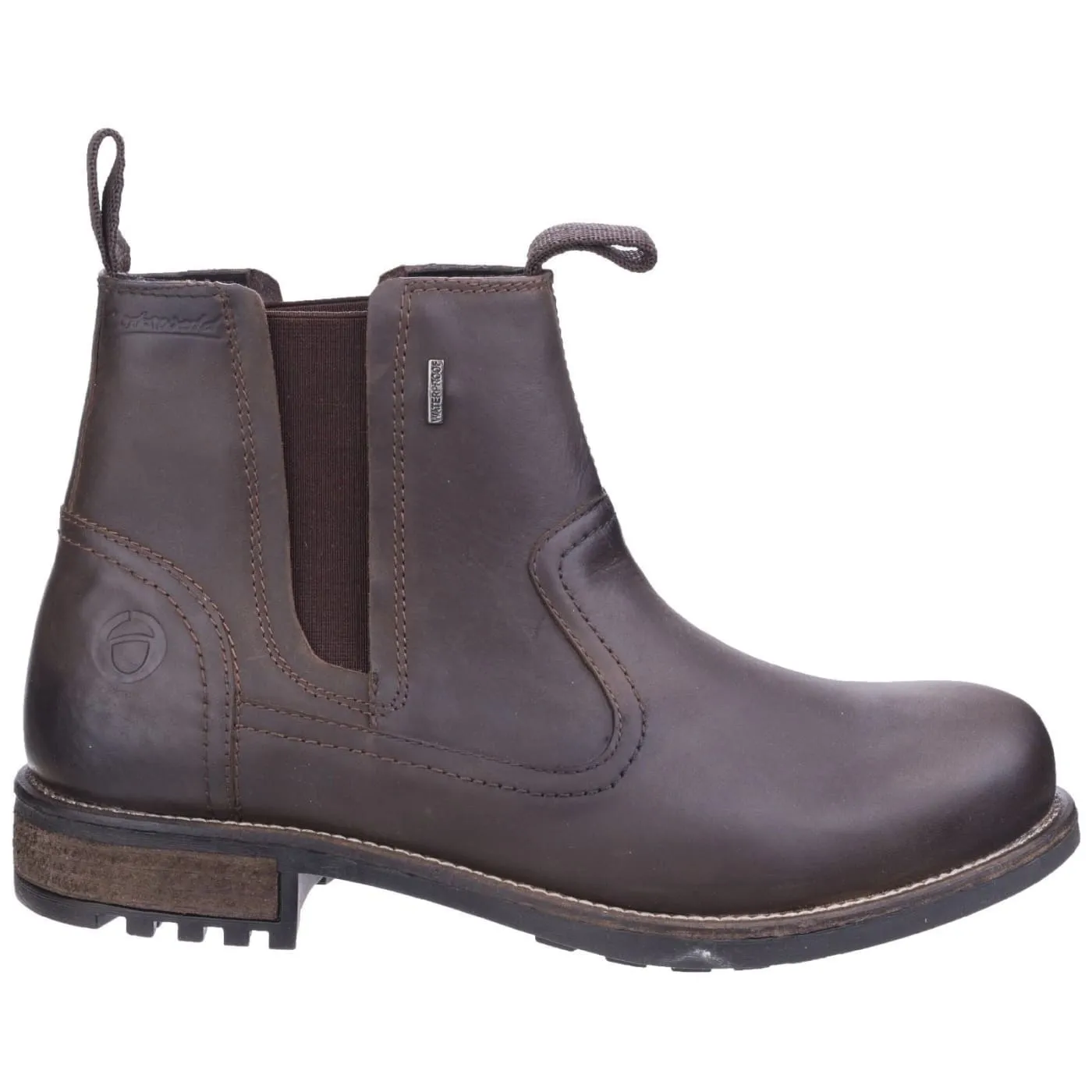 Cotswold Worcester Brown Mens Full Grain Leather Boots