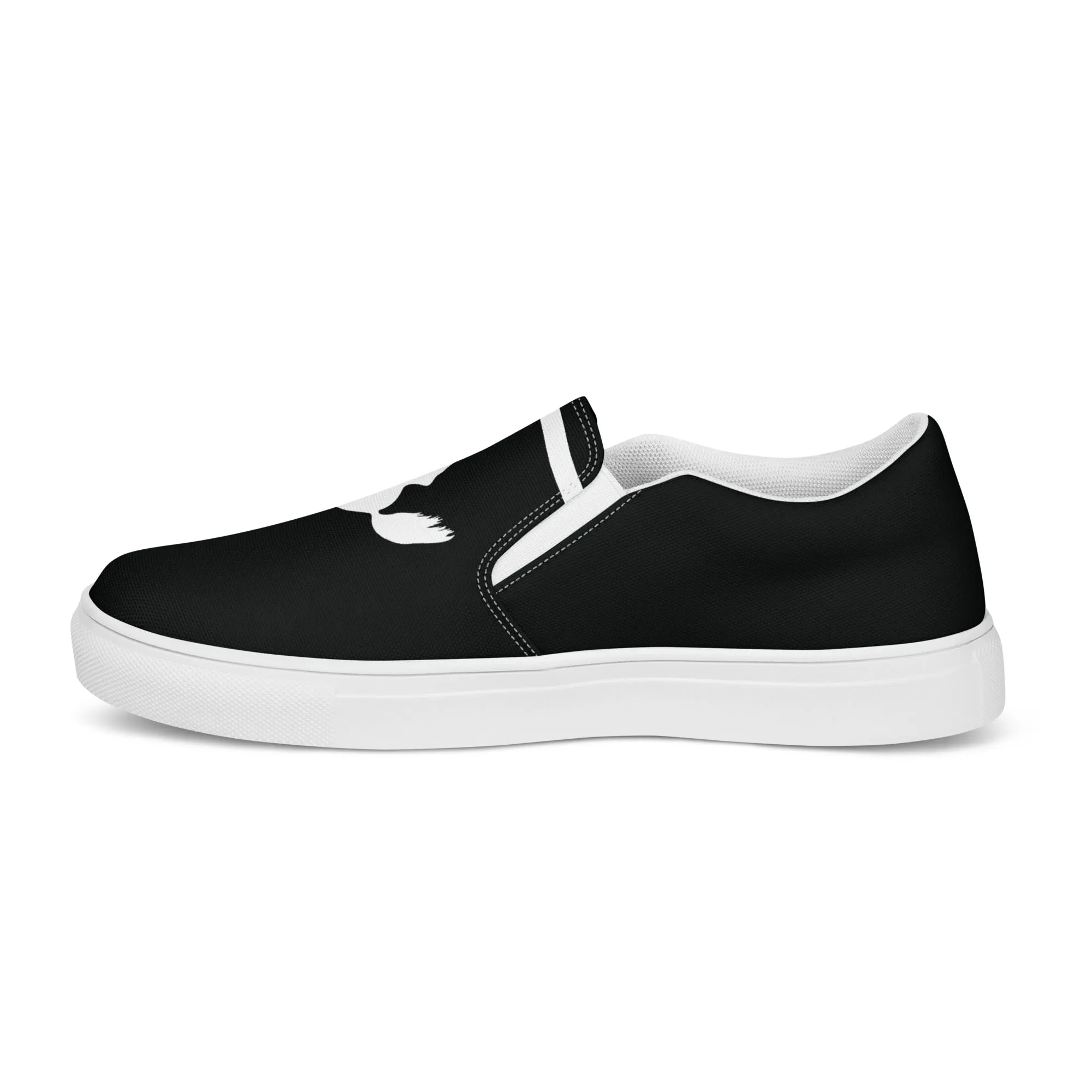 ELEVATE Women’s Slip-On Canvas Shoes (Black)