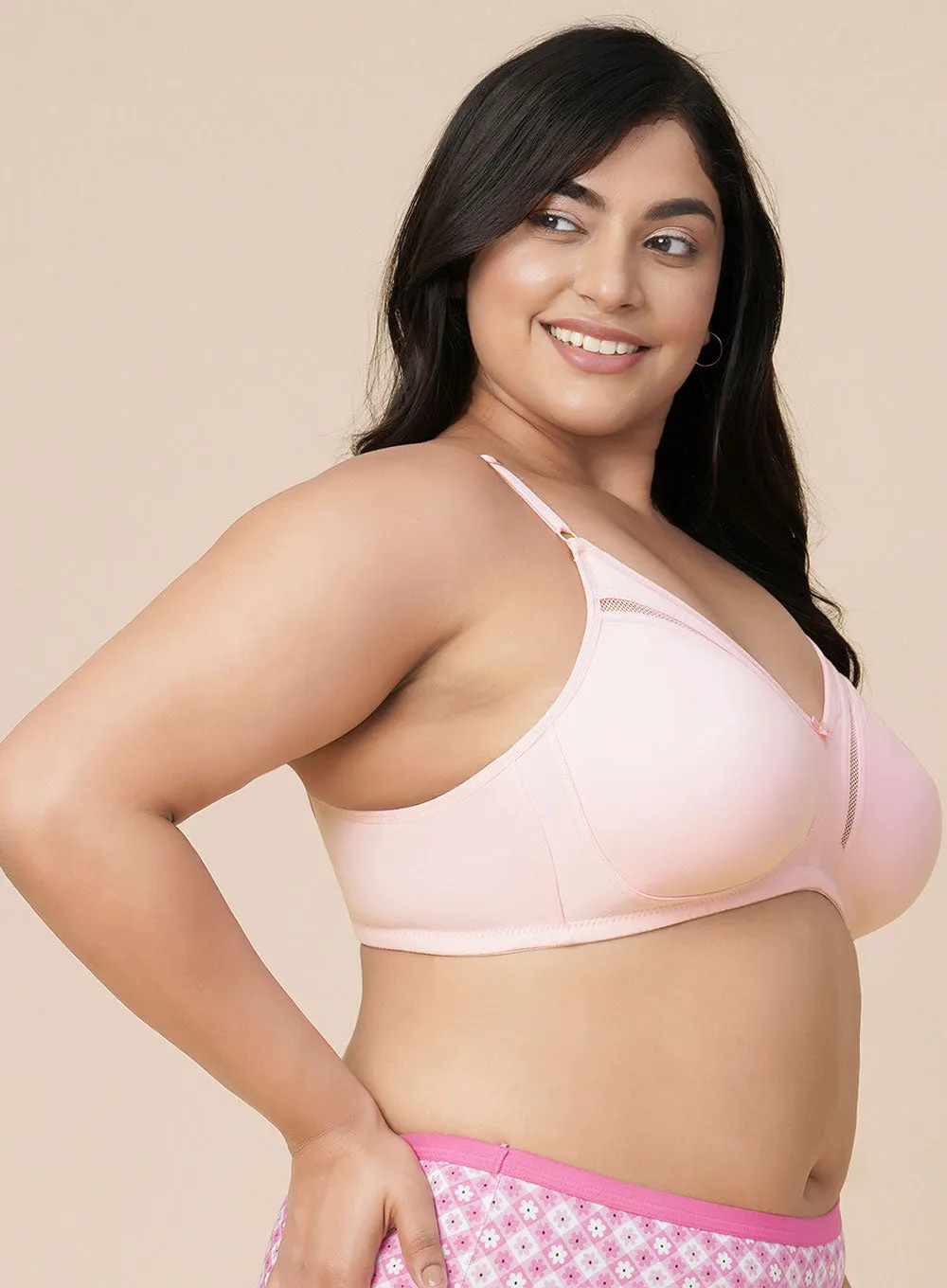 Everyday Plus Size Non-Padded Comfort Bra (PBBR1031)