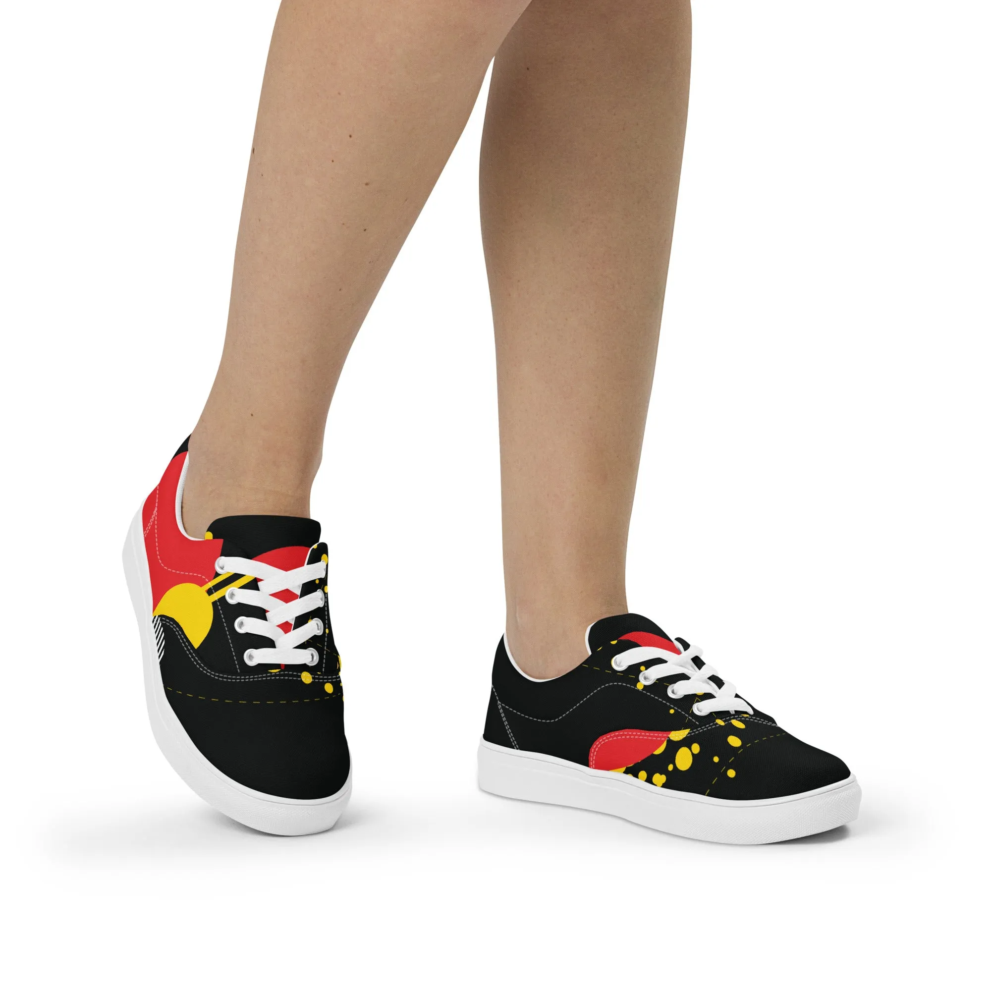 HAVE FUN Women’s Lace-Up Canvas Shoes