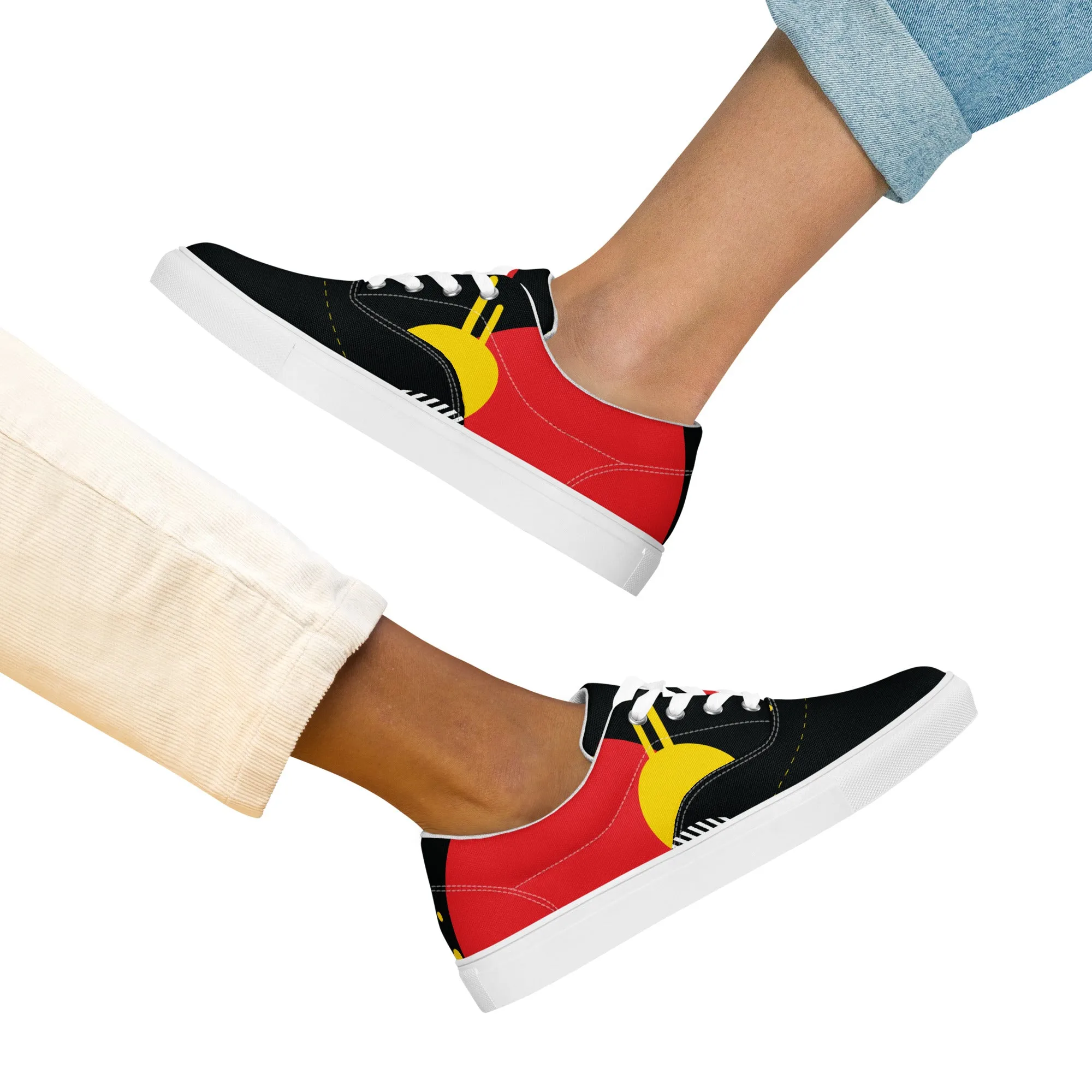 HAVE FUN Women’s Lace-Up Canvas Shoes