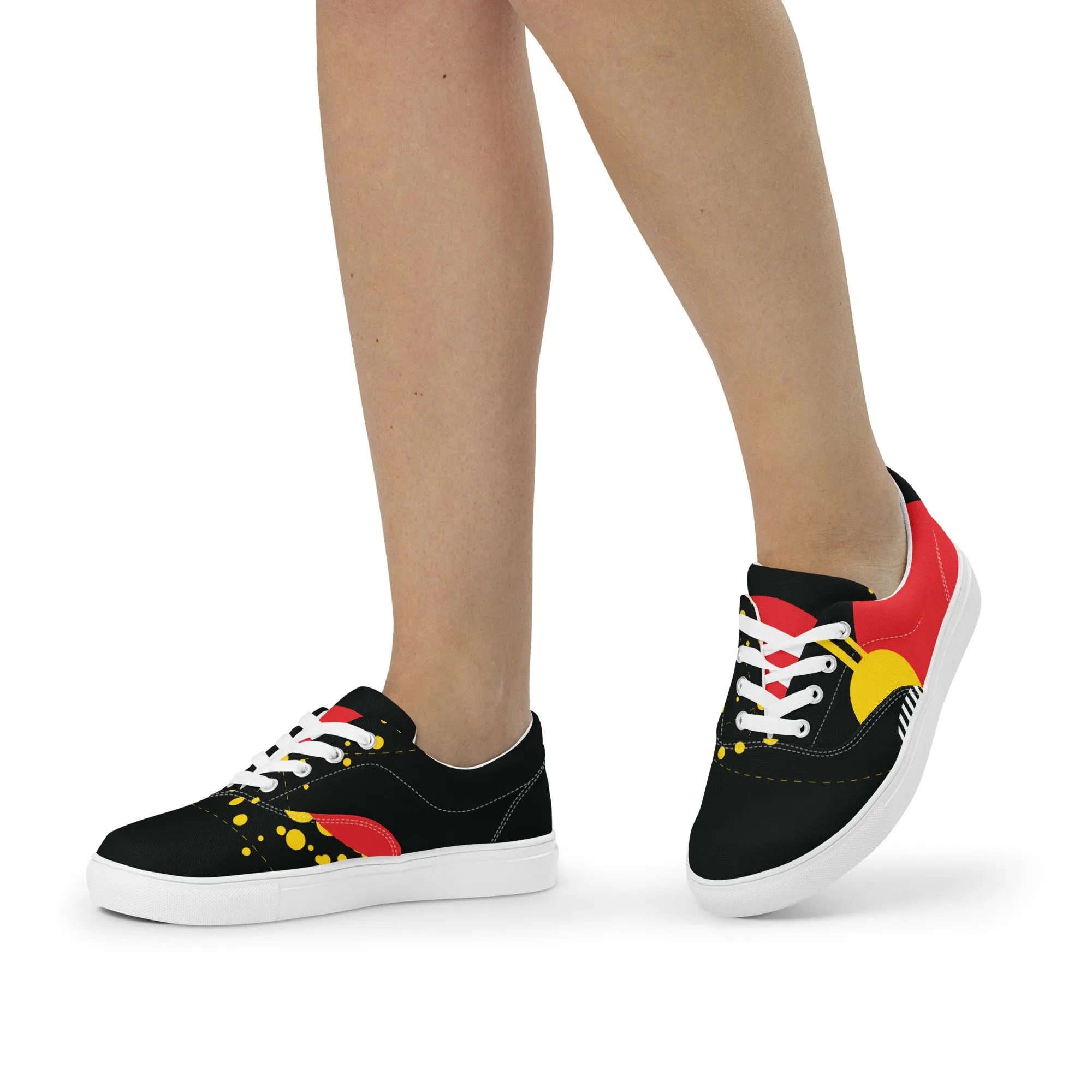 HAVE FUN Women’s Lace-Up Canvas Shoes