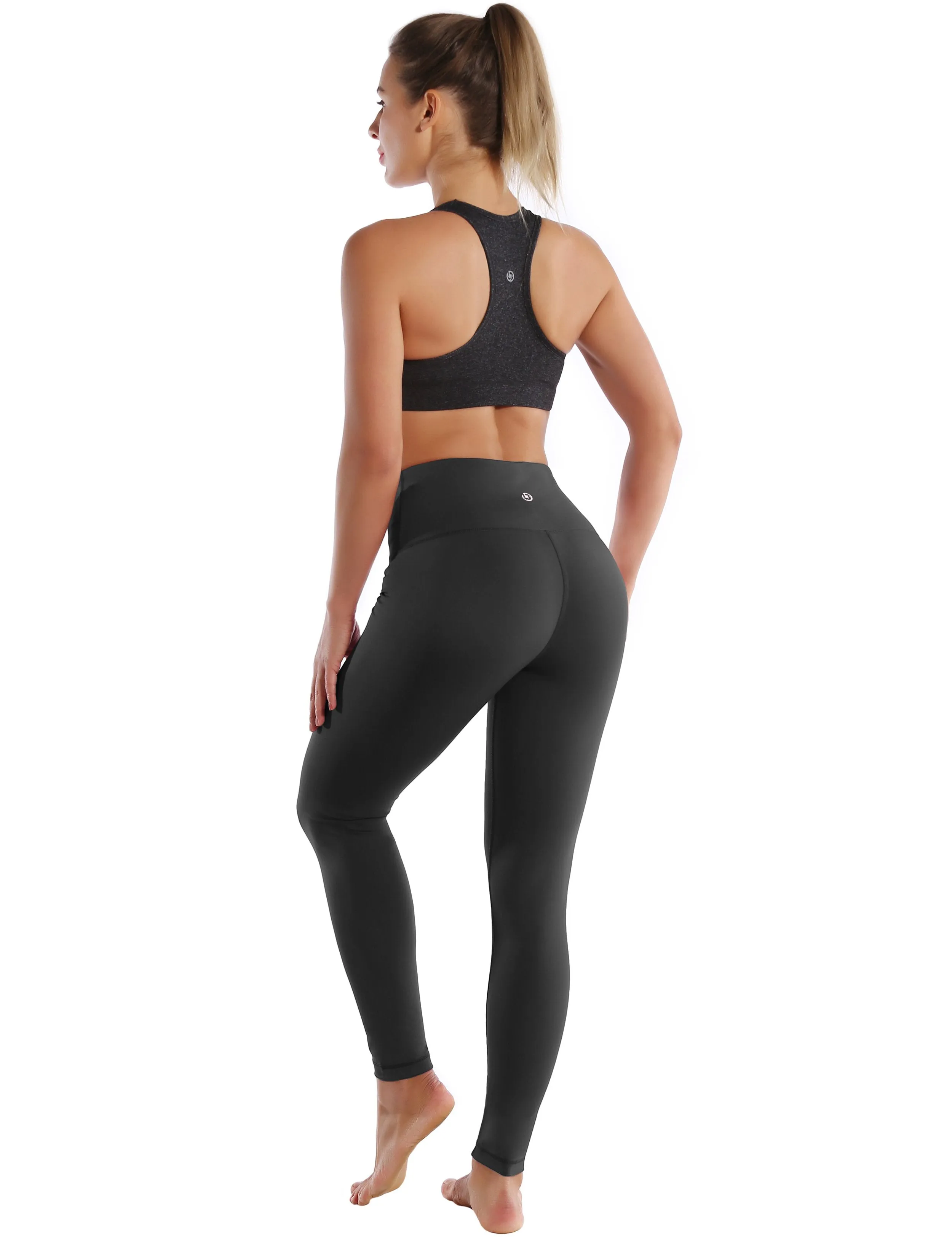 High Waist Jogging Pants shadowcharcoal ins_Jogging