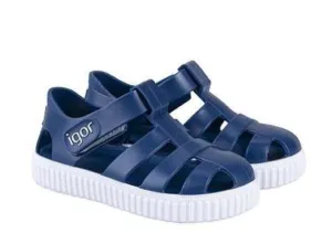 Igor Nico Marine Navy Blue Jellie Shoe