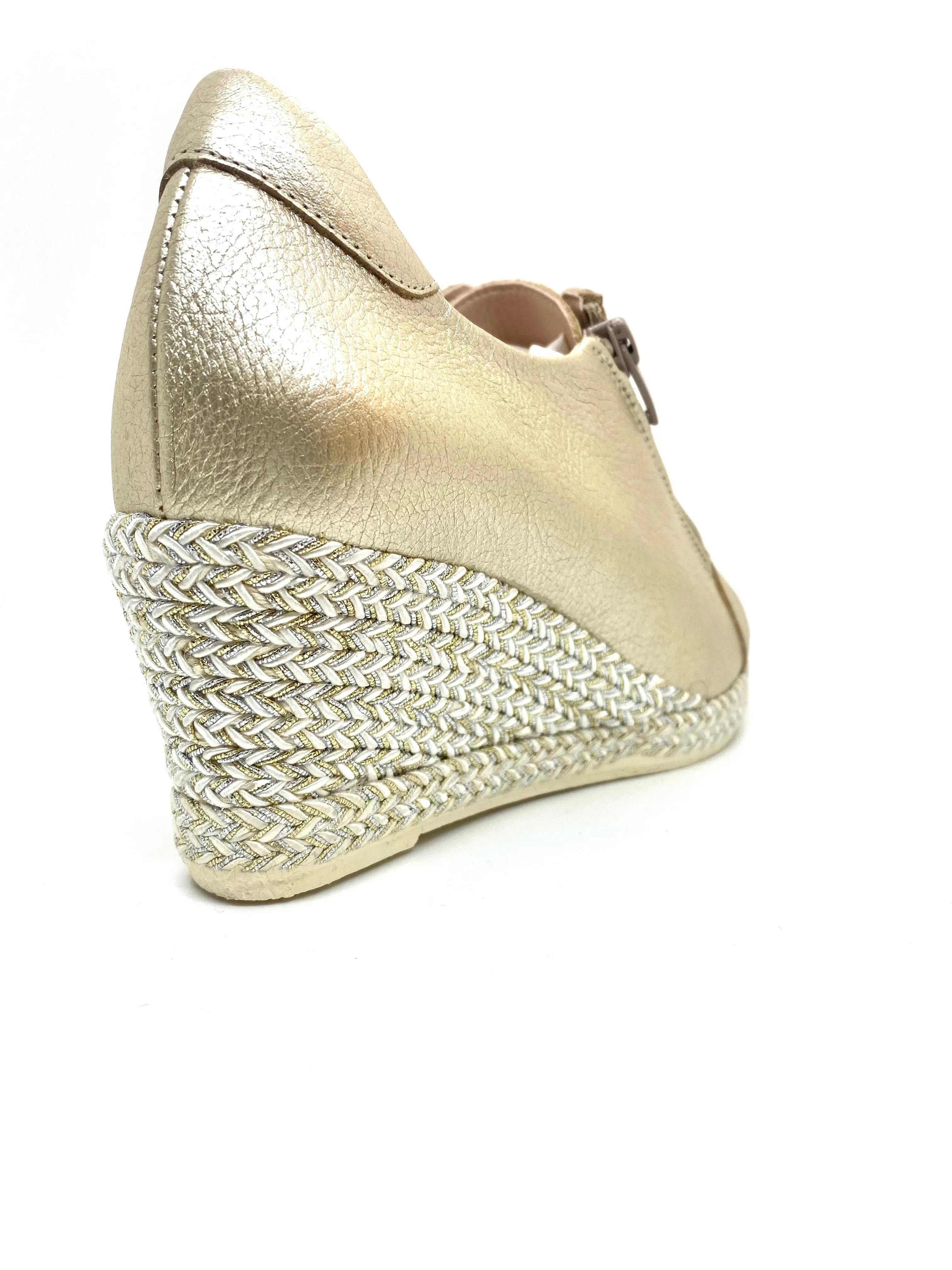Jose Saenz Yamilla Lace Up Ladies Wedge Shoe