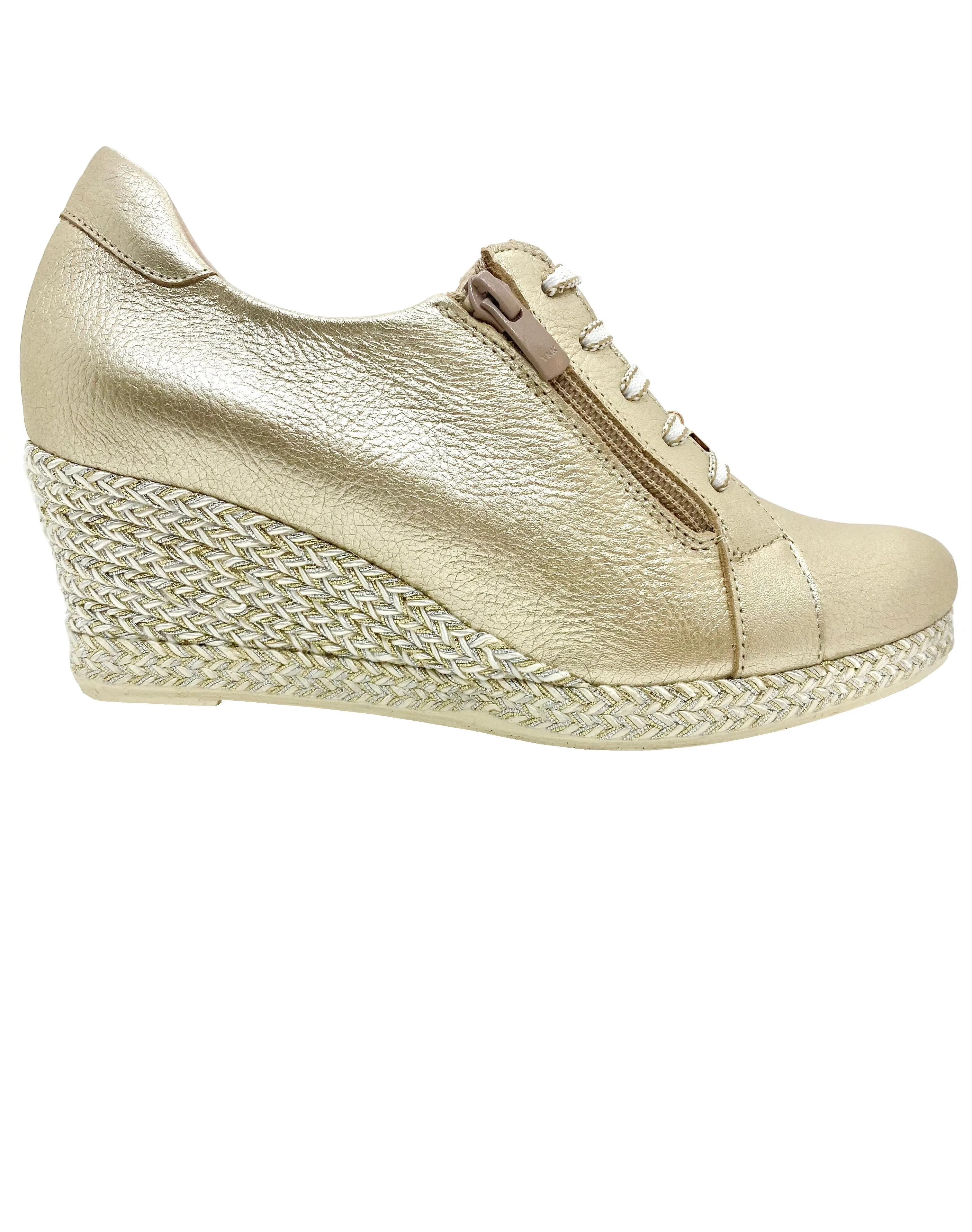 Jose Saenz Yamilla Lace Up Ladies Wedge Shoe