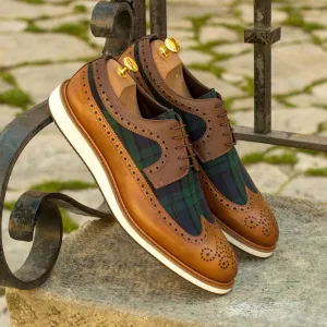 Longwing Blucher-Painted Calf, Box Calf, Sartorial, Brown, Dark Brown