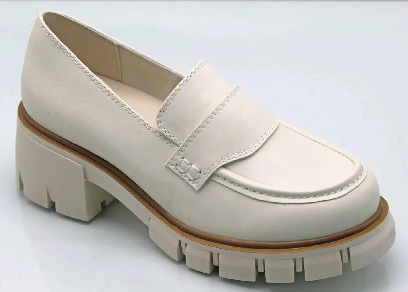 Mia Robbin Bone Loafers