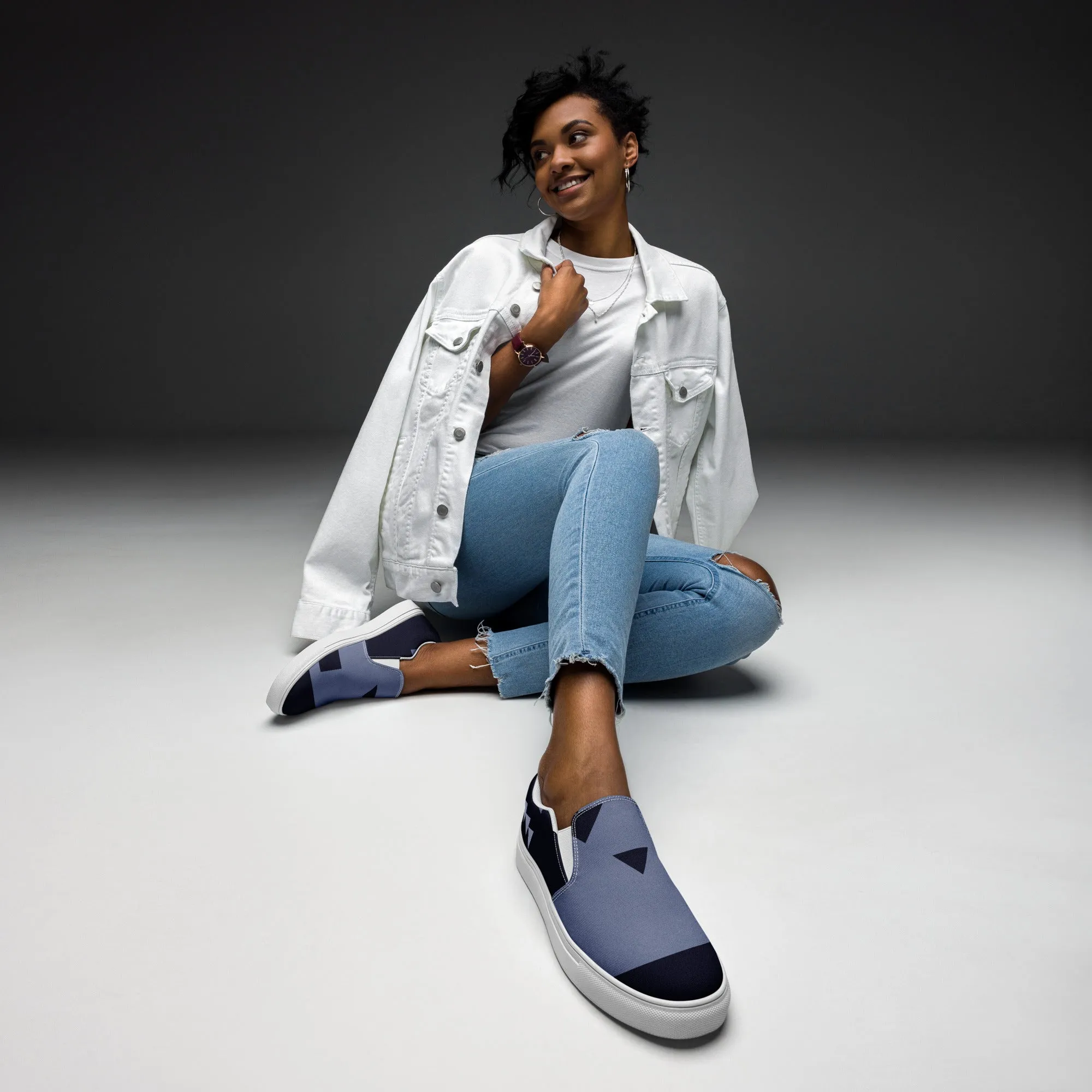 MISSING LINK Women's Slip-On Canvas Shoes