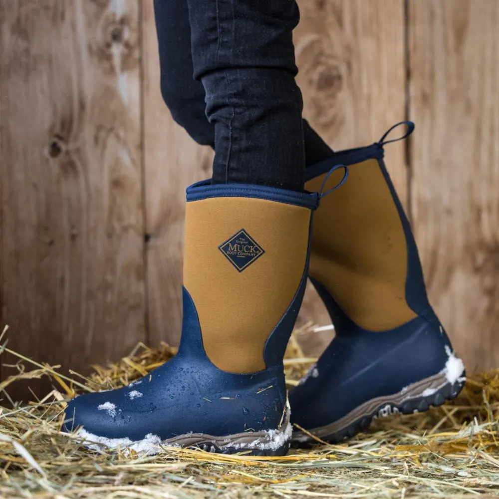 Muck Footwear Kids RUGGED II LILBIG NAVY/TAN