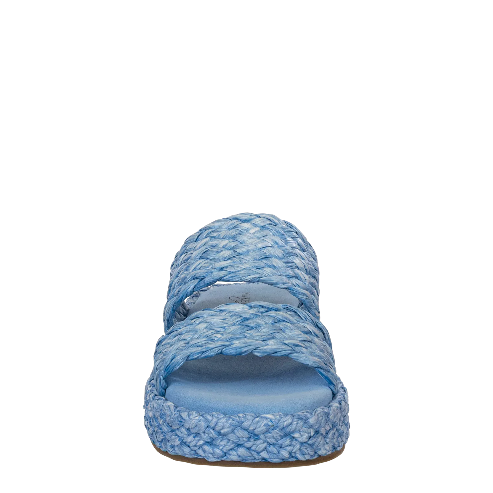 NAKED FEET - SANTORINI in LIGHT BLUE Espadrille Sandals