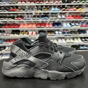 Nike Boys Huarache Run 654275-016 Black Running Shoes Sneakers Size 5Y