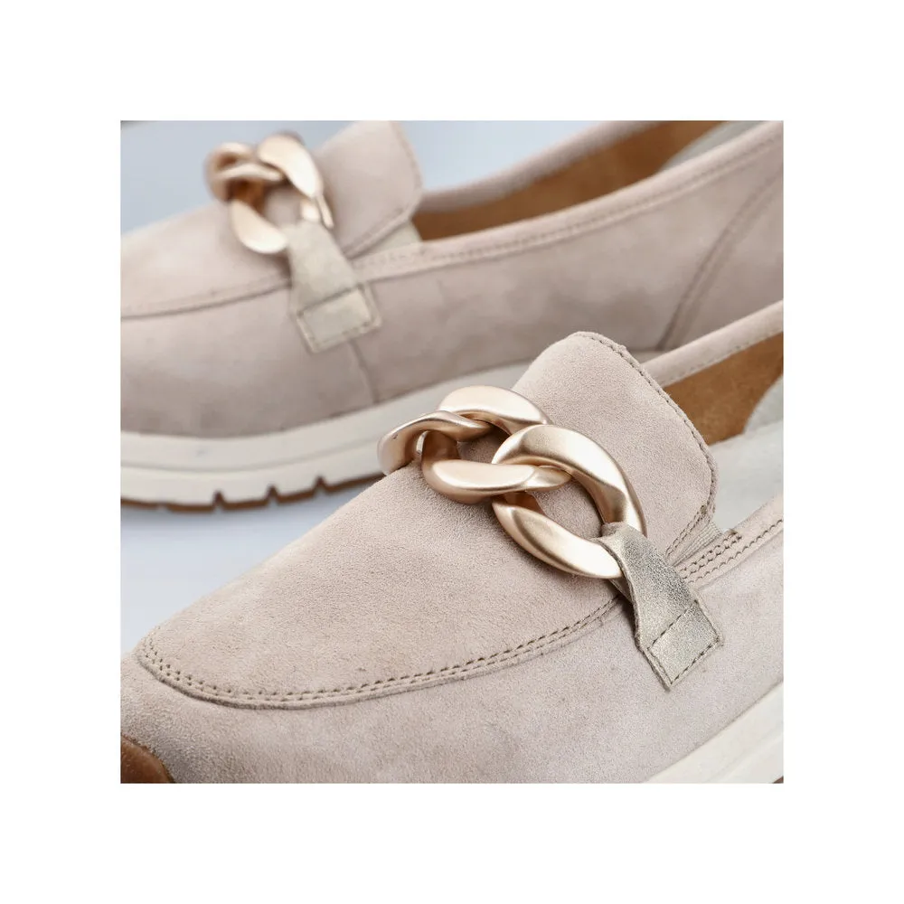 Rieker Ladies Chain Trim Sporty Loafer