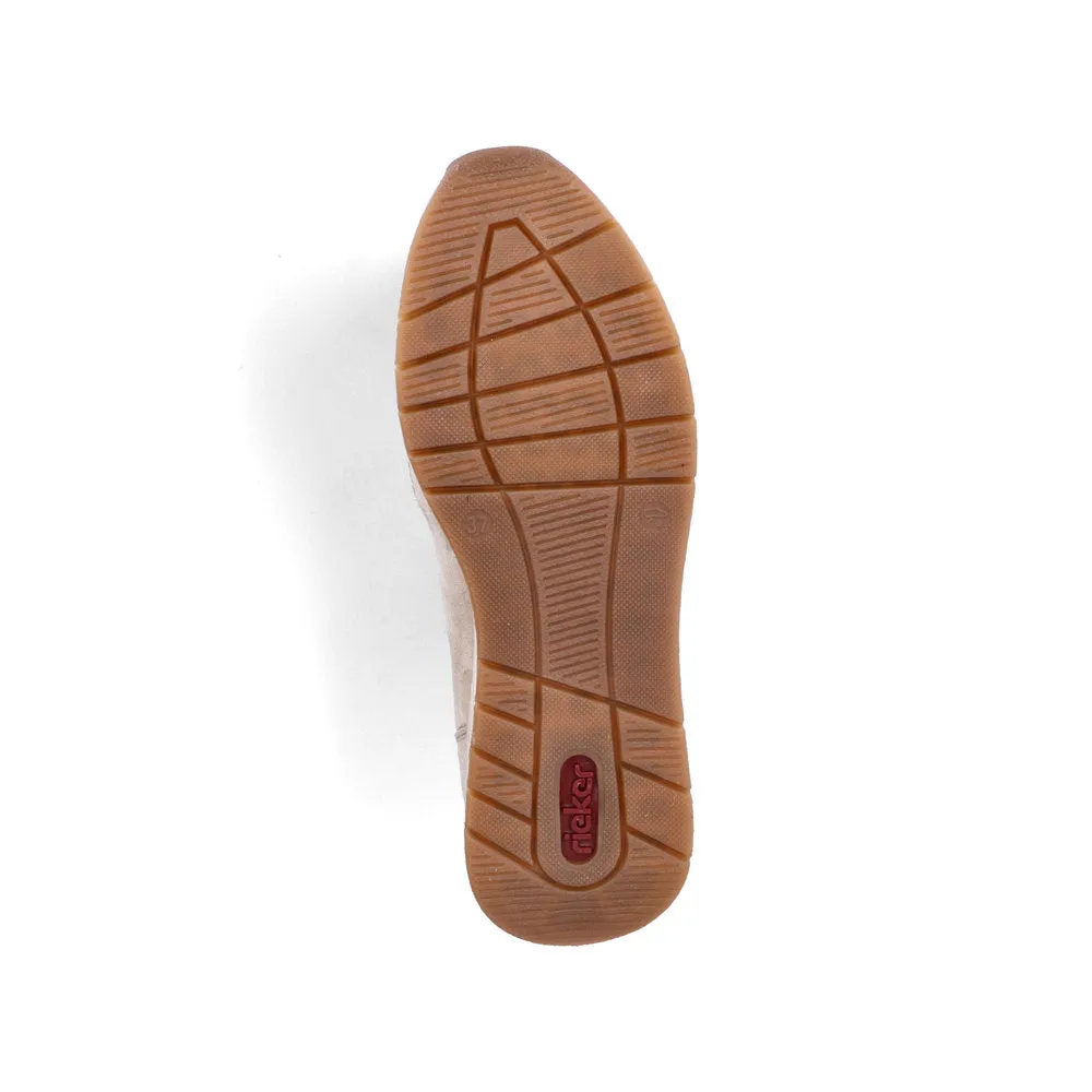 Rieker Ladies Chain Trim Sporty Loafer