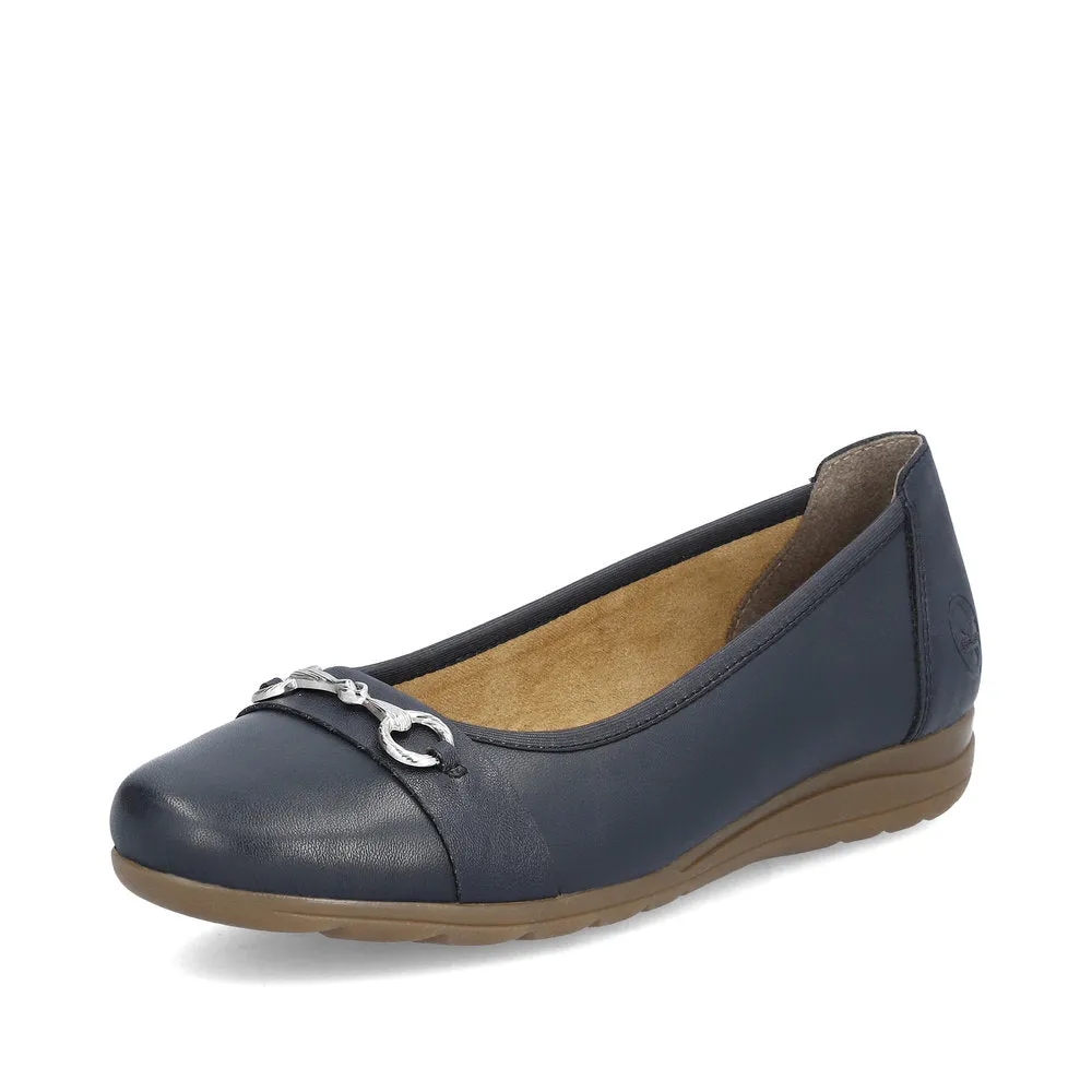 Rieker Ladies Snaffle Trim Pump