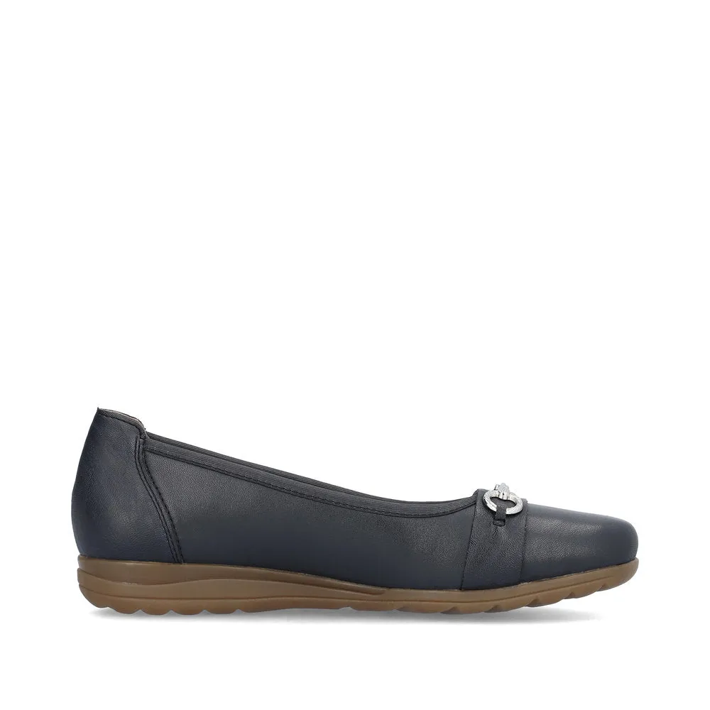Rieker Ladies Snaffle Trim Pump