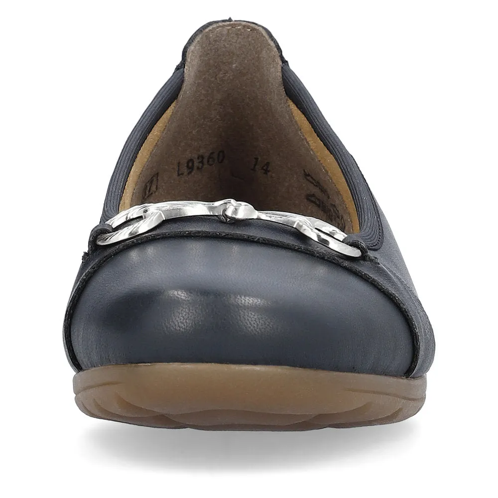 Rieker Ladies Snaffle Trim Pump