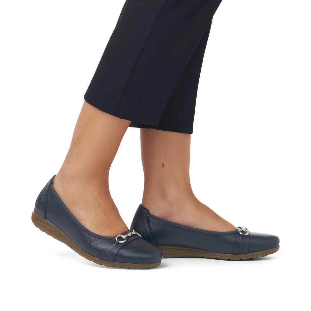 Rieker Ladies Snaffle Trim Pump