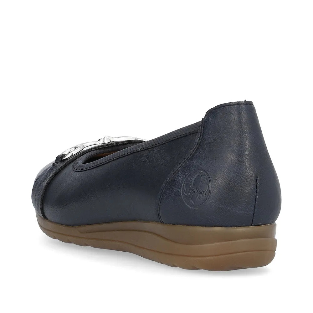 Rieker Ladies Snaffle Trim Pump