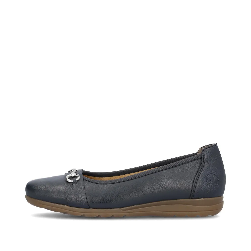 Rieker Ladies Snaffle Trim Pump