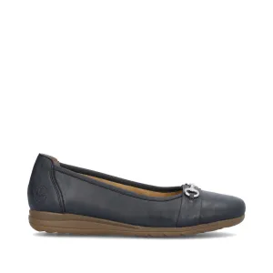 Rieker Ladies Snaffle Trim Pump