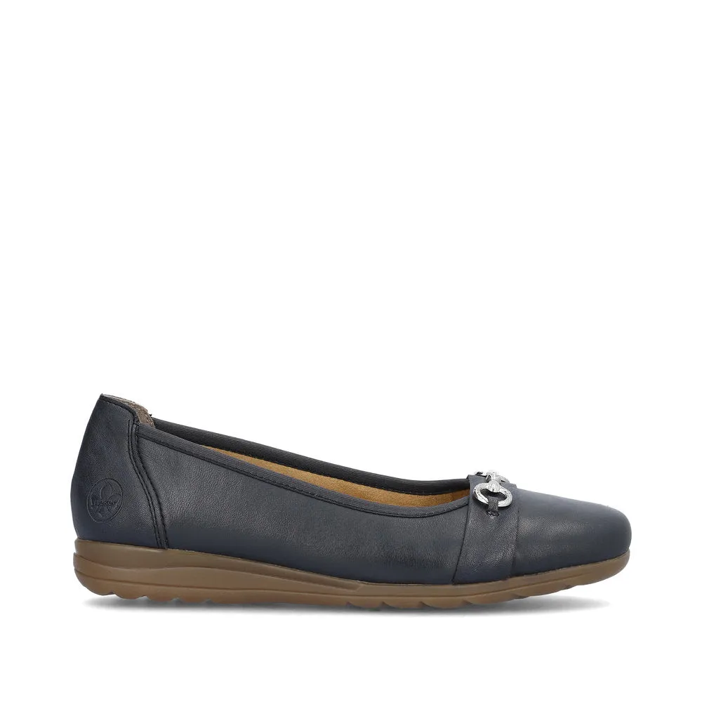 Rieker Ladies Snaffle Trim Pump
