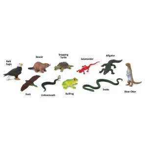 River Toob Mini Figures Safari Ltd