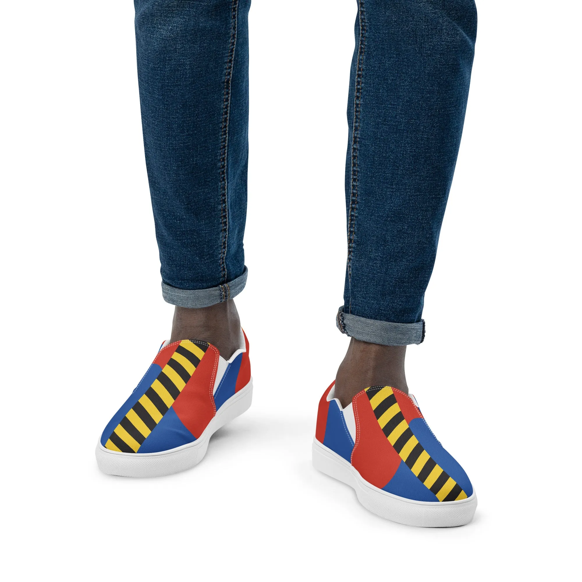 ROCKSTAR Men’s Slip-On Canvas Shoes