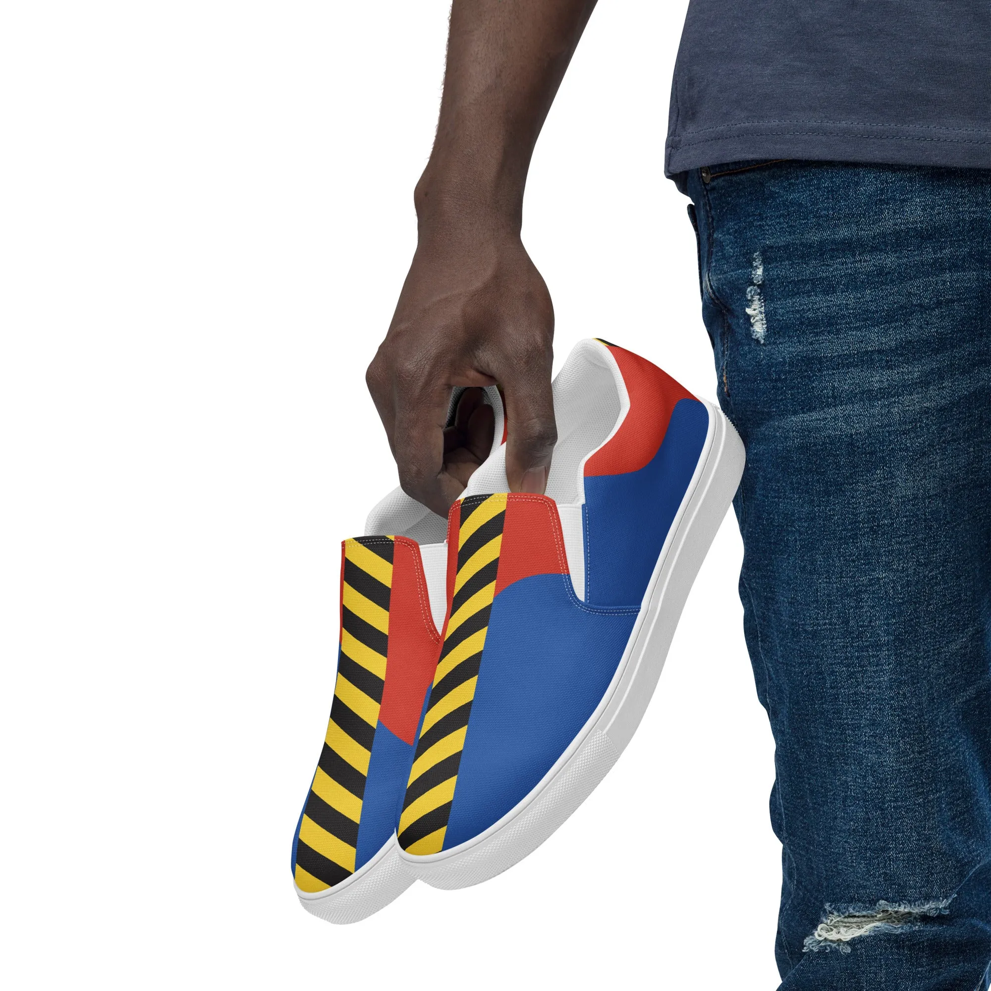 ROCKSTAR Men’s Slip-On Canvas Shoes