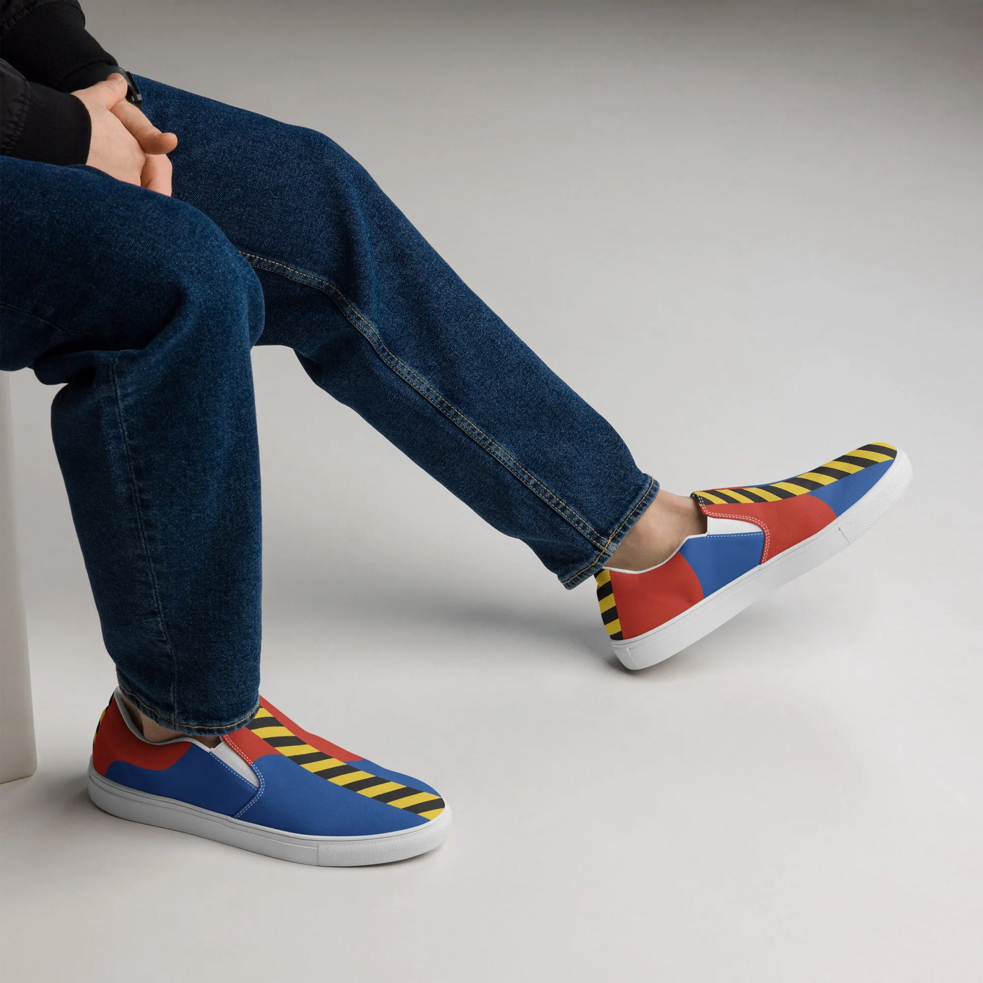 ROCKSTAR Men’s Slip-On Canvas Shoes