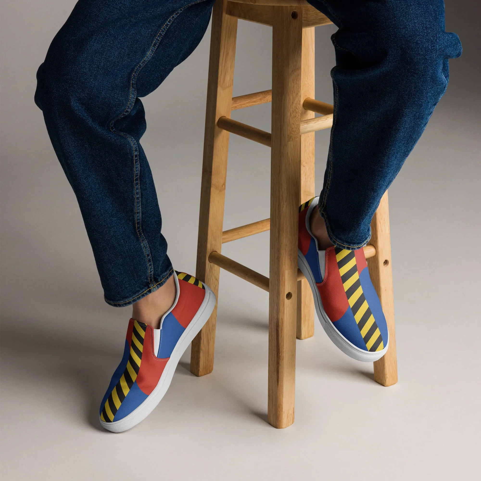 ROCKSTAR Men’s Slip-On Canvas Shoes