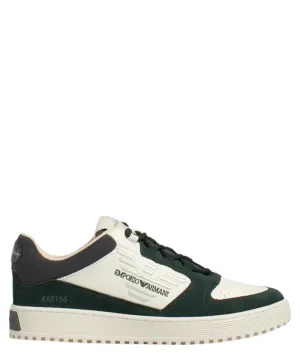 Sneakers con Logo Aquila Laterale